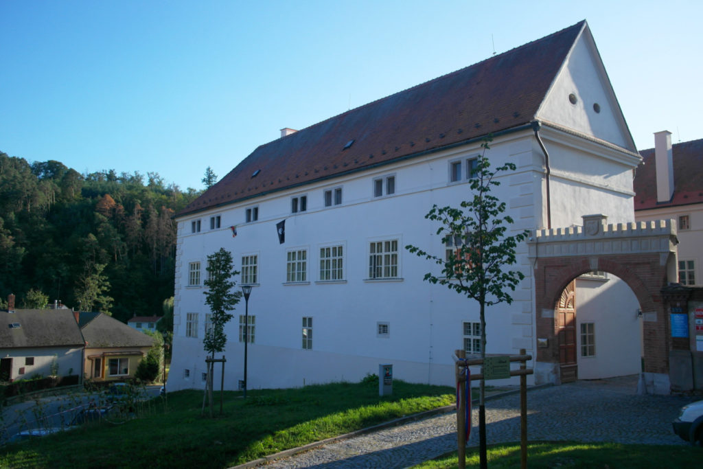 Kuřimský zámek - budova teoretického vyučování školy